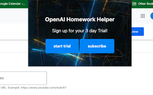 OpenAI Study Buddy ai chrome extension