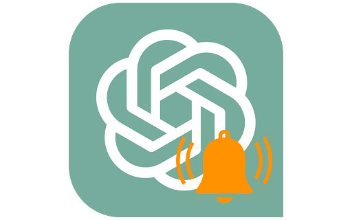 chatGPT notification ai chrome extension logo