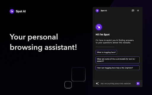 Spot AI ai chrome extension logo