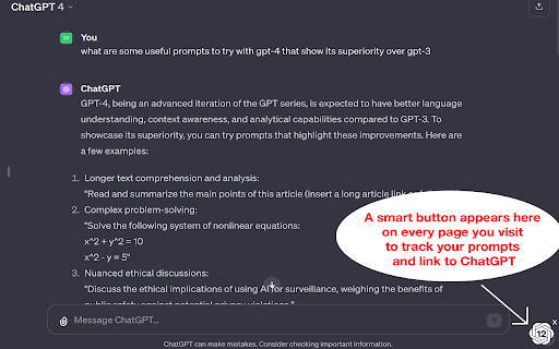 ChatGPT PromptCounter ai chrome extension logo