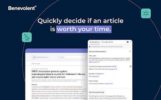 BenAI Research Assistant ai chrome extension