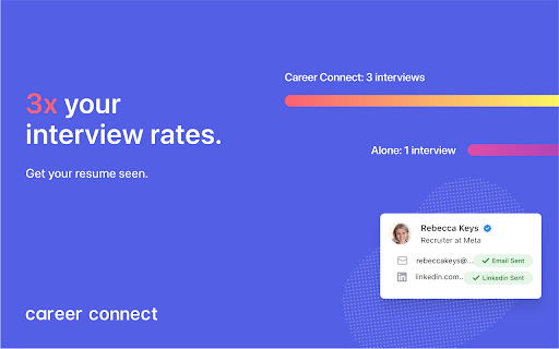 Career Connect ai chrome extension logo