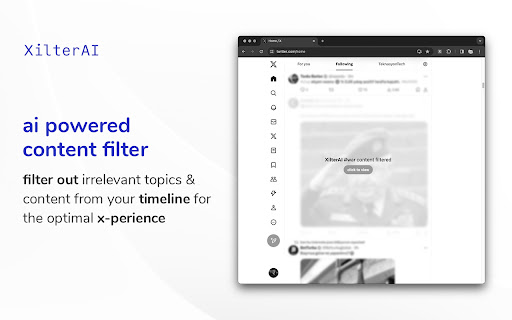 XilterAI ai chrome extension logo