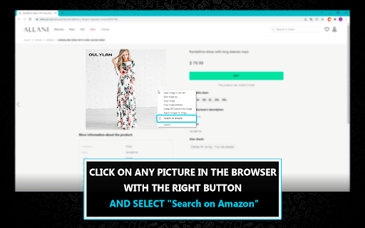 Search by image on Amazon ai chrome extension