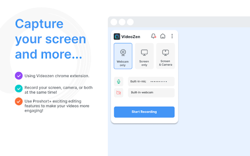 VideoZen ai chrome extension logo