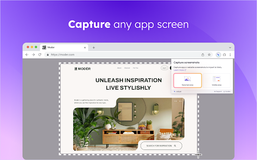 Visily Companion Extension ai chrome extension