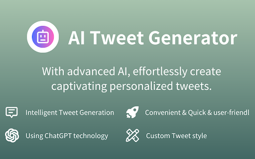 AI Tweet Generator ai chrome extension logo