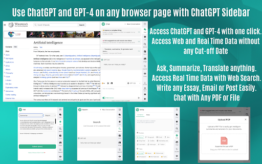 ChatGPT Sidebar & GPT logo
