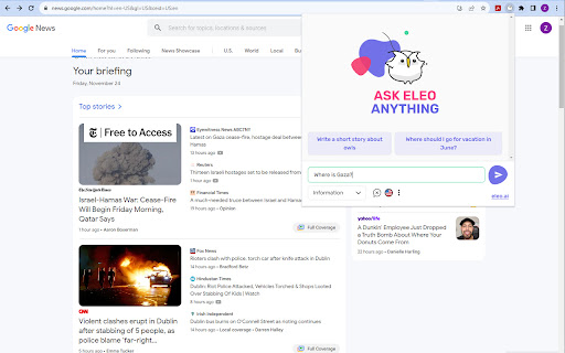 Eleo AI Assistant ai chrome extension logo