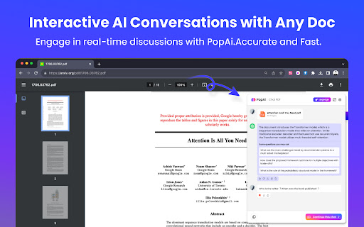 PopAi ai chrome extension logo