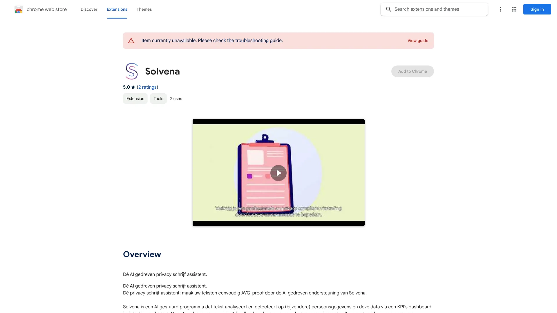 Dé AI gedreven privacy schrijf assistent ai chrome extension logo