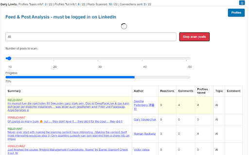 LinkedIn Helper AI ai chrome extension logo
