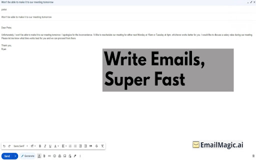 AI Email Assistant ai chrome extension logo