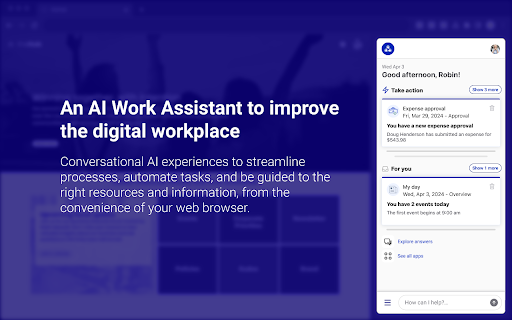 Workgrid Assistant ai chrome extension logo
