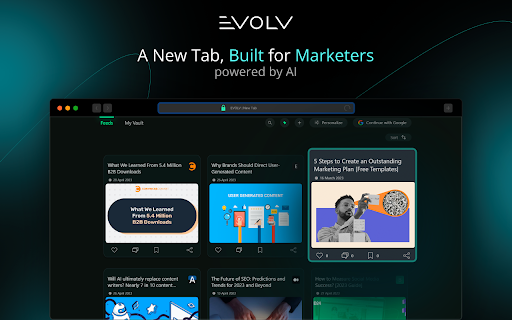 EVOLV ai chrome extension logo