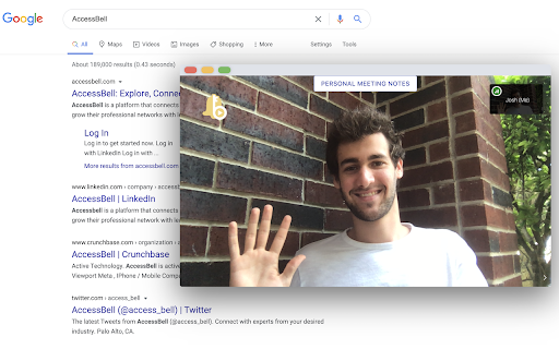 AccessBell ai chrome extension logo
