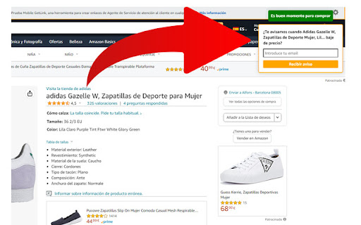 Amazon Smart Shopping Indicator ai chrome extension logo