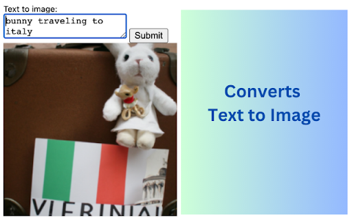 Text to Image AI ai chrome extension logo