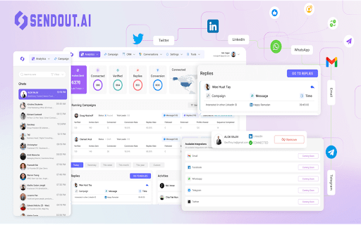 sendout.ai ai chrome extension logo