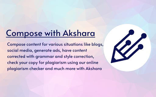 Akshara ai chrome extension logo