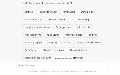 Novel AI Assistant ai chrome extension
