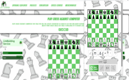 Play Chess Against Computer ai chrome extension logo