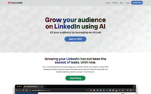 Leverage AI for LinkedIn and Twitter ai chrome extension logo