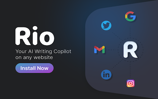 Meet Rio ai chrome extension logo