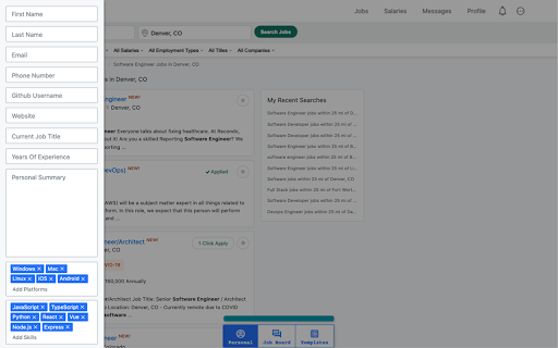 Vocation ai chrome extension logo