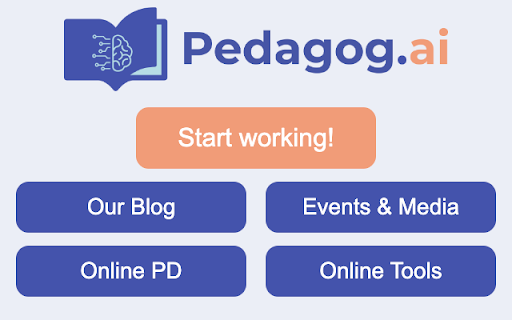 Pedagog.ai ai chrome extension logo