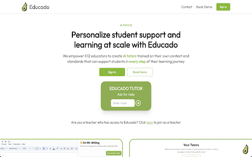 Educado Chrome Extension ai chrome extension logo