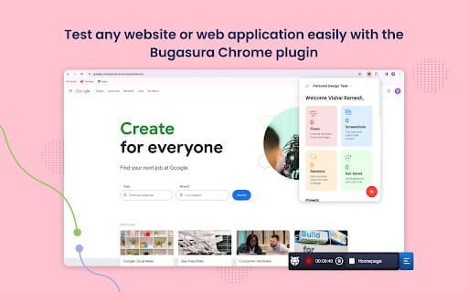 Bugasura ai chrome extension logo