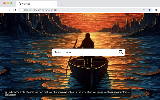 AI Image of the Day ai chrome extension logo