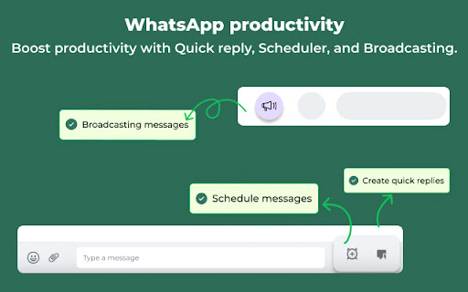 WhatsAppTM Web Enhancement ai chrome extension