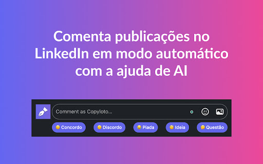 LinkedIn™ Comment AI ai chrome extension logo