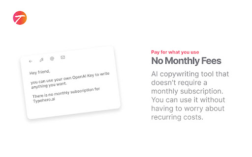 Typehero ai chrome extension logo