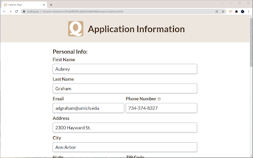 Job Application Autofiller ai chrome extension logo