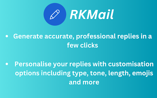 RKMail ai chrome extension logo