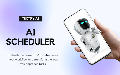 AI powered Scheduler ai chrome extension