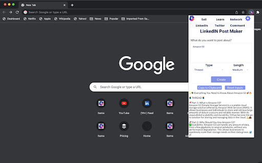 acquisitionAI ai chrome extension logo