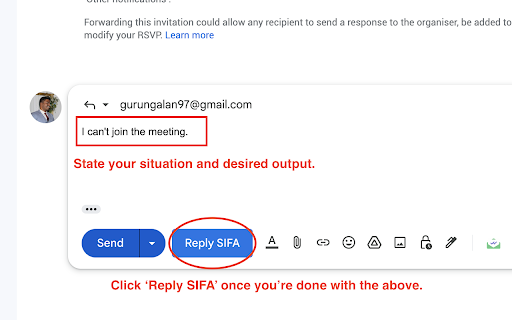 Generate replies or compose new email for your client in no time ai chrome extension logo
