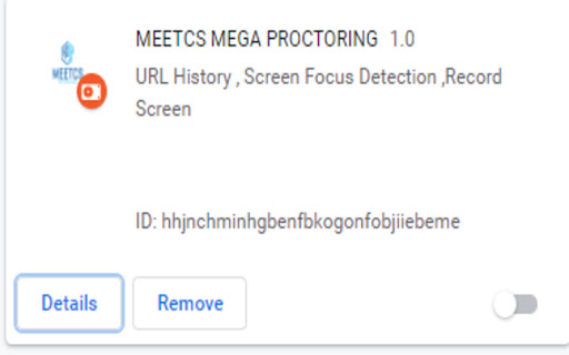 Remote Proctoring Solution ai chrome extension logo