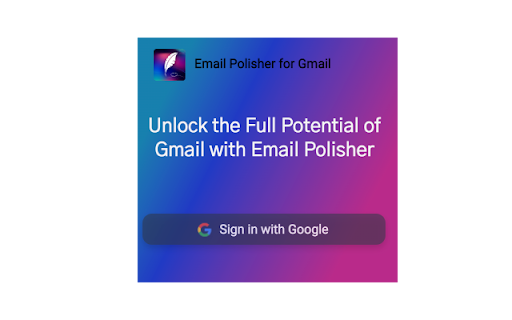 GPT Email Polish ai chrome extension logo