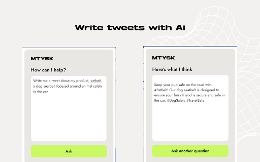 MTYSK’s Ask a Marketer ai chrome extension logo