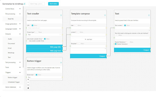 Run AI workflows from your browser ai chrome extension logo
