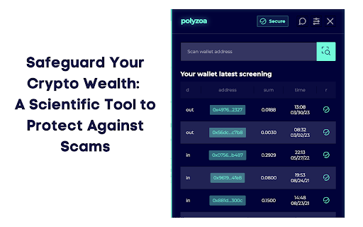 Scam Sniffer ai chrome extension logo