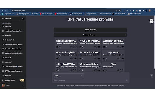 GPT Cat ai chrome extension logo