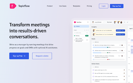 Topicflow ai chrome extension logo