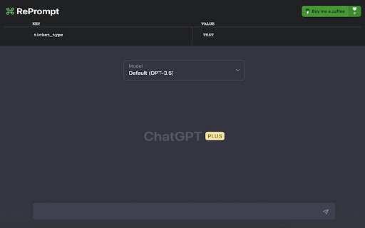 RePrompt ai chrome extension logo