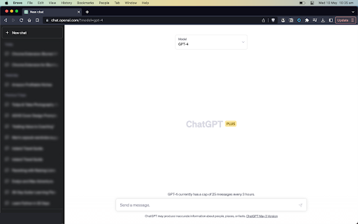 Blur Chat History ai chrome extension logo